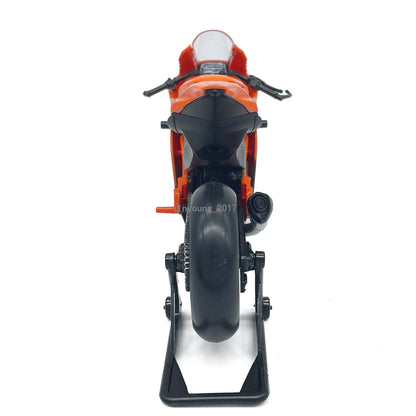 1/12 KTM RC 8C Motorcycle Model Diecast Toy Vehicle Boys Toys for Kids Orange