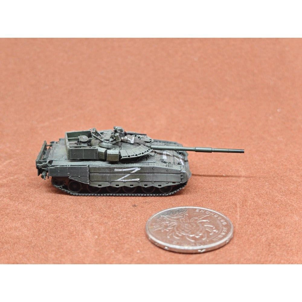 1/144 Russian T-80BVM Main Battle Tank Painted Finished Model