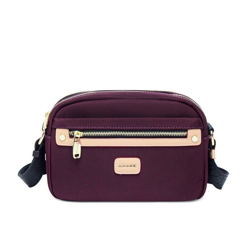 Messenger Bag Women's Simple Waterproof Soft Shoulder Bag Fashion Pouch Cotton