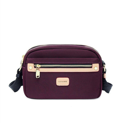 Messenger Bag Women's Simple Waterproof Soft Shoulder Bag Fashion Pouch Cotton