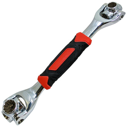 Universal Socket Wrench 48-in-1 for Spline, 6 Point, 12 Point, Torx, and Square