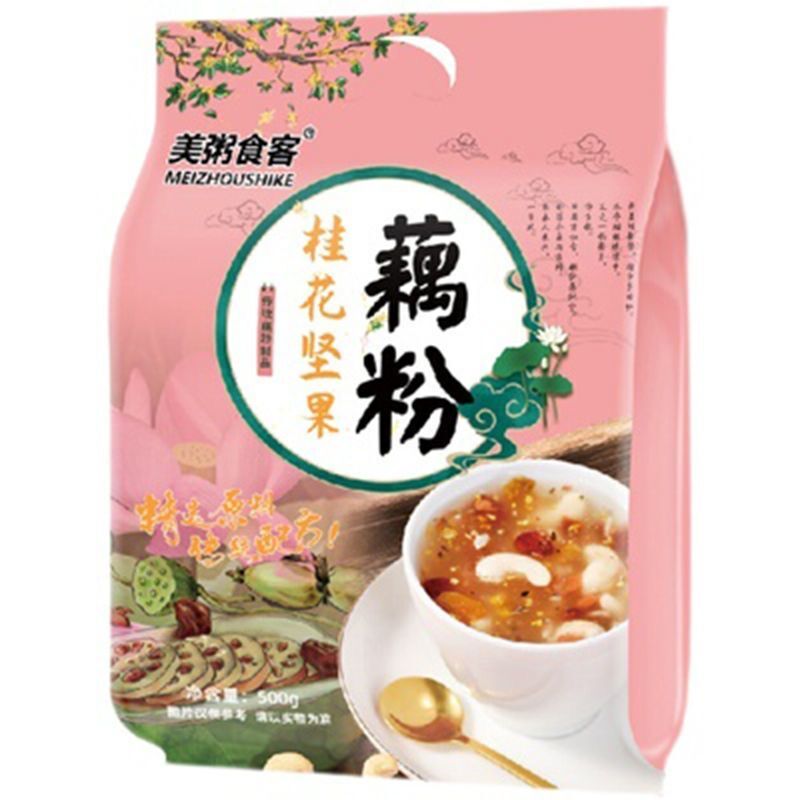 Instant Sweet Scented Osmanthus, Nuts and Lotus Root Powder Soup 17.63 oz/500 g -