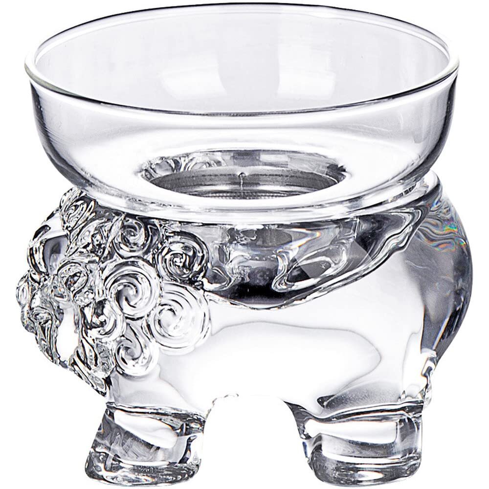 8.8cm Glass Filter Tea Leaking Pixiu Tea Strainer Kung Fu Tea Set Accessories