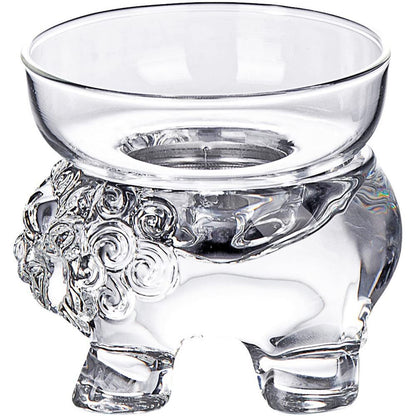 8.8cm Glass Filter Tea Leaking Pixiu Tea Strainer Kung Fu Tea Set Accessories