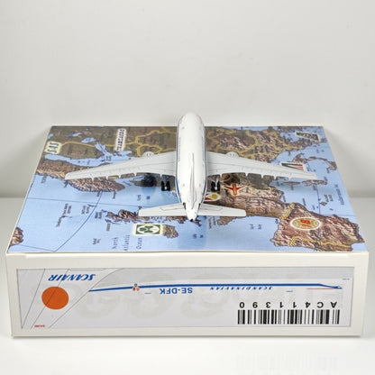 1:400 Aeroclassics Scanair Airbus A300 Passenger Airplane Diecast Plane Model