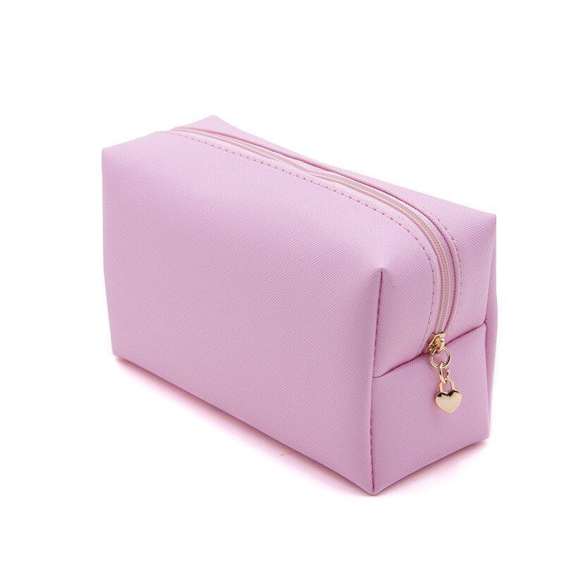 Travel Makeup Bags Synthetic Leather Make Up Pouch Wash Toiletry Organizer Bags