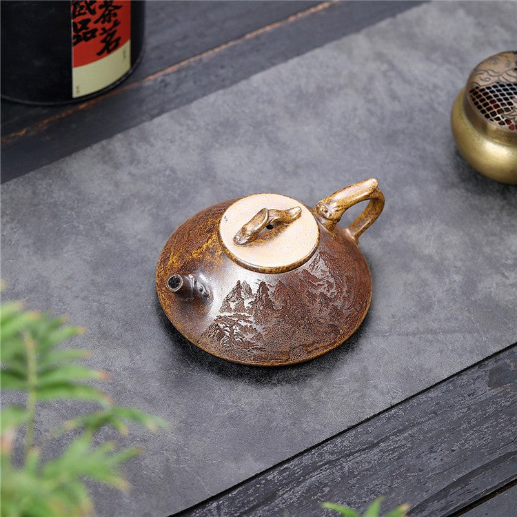 Yixing Zisha Teapot 170cc Household Kung Fu Tea Set