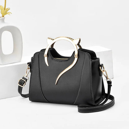Handbag Women Purse Brand PU Leather Shoulder Bag Crossbody White