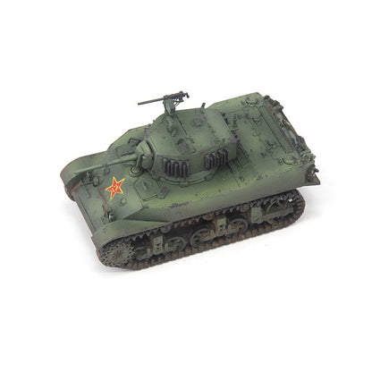 1/72 Chinese M5A1 light tank Finished product model