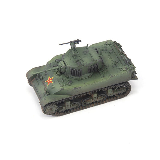 1/72 Chinese M5A1 light tank Finished product model