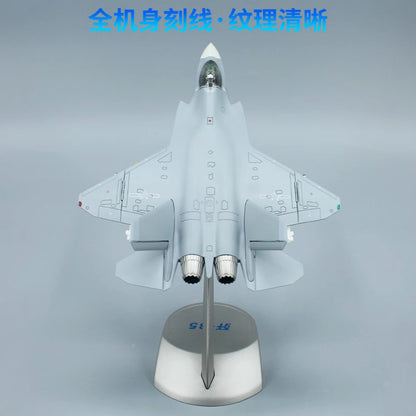 1:72 CHINA J-35 Fighter Jet Airplane Diecast Military Aircraft Aeroplane Model