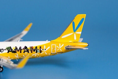 1:400 Phoenix Peach Aviation AIRBUS A320 Passenger Airplane Diecast Plane Model