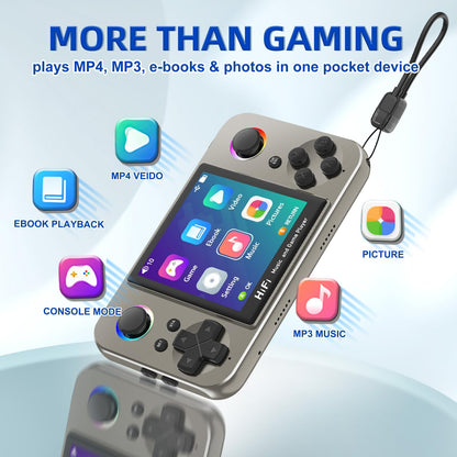 L8 Handheld Game Console Metal MINI Ultra-Thin Retro Gaming Handheld