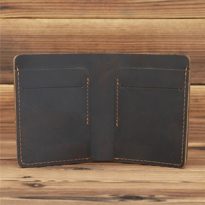 Genuine Leather Vintage Wallet Clutch Money Purse Bag Card Holder A/B Sizes 1 PC