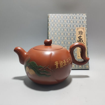 Vintage Chinese Yixing Purple Clay Teapot Zisha Ceremony Teaware Collection Rare