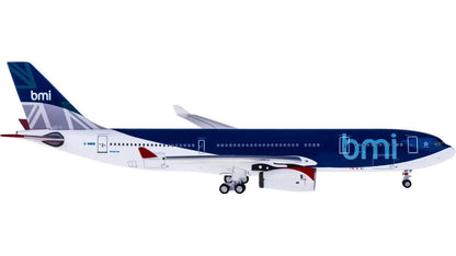 1:400 Aeroclassics BMI AIRBUS A330-200 Passenger Airplane Diecast Aircraft Model