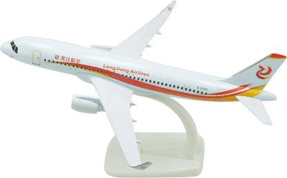 1:400 20cm A320 China Longjiang Airlines Metal Airplane Model Plane Toy Plane