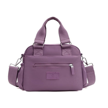 Waterproof Nylon Shoulder Bag Messenger Large Handbag Travel Purse 25*20*10 CM