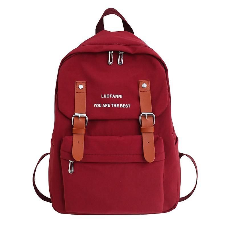 Fashion Backpack Student Waterproof Nylon Shoulder Large School Bags 40*28*12 CM