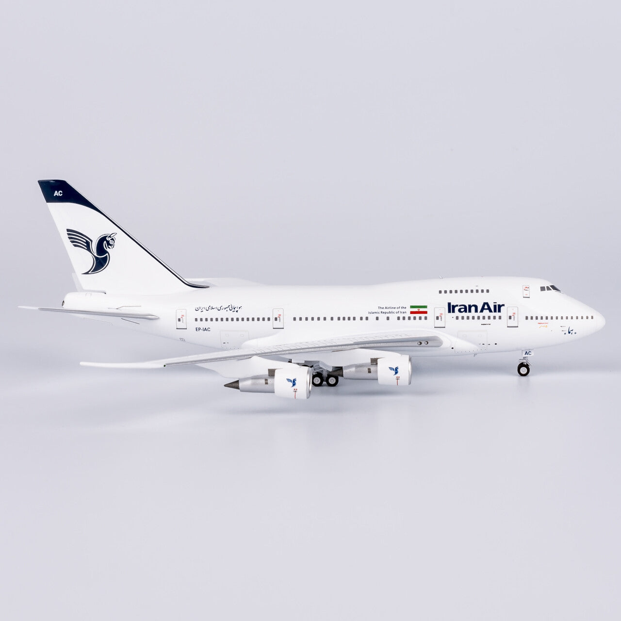 1:400 NG Models Iran Air B747SP Last Flight EP-IAC Plane Diecast Aircraft Model