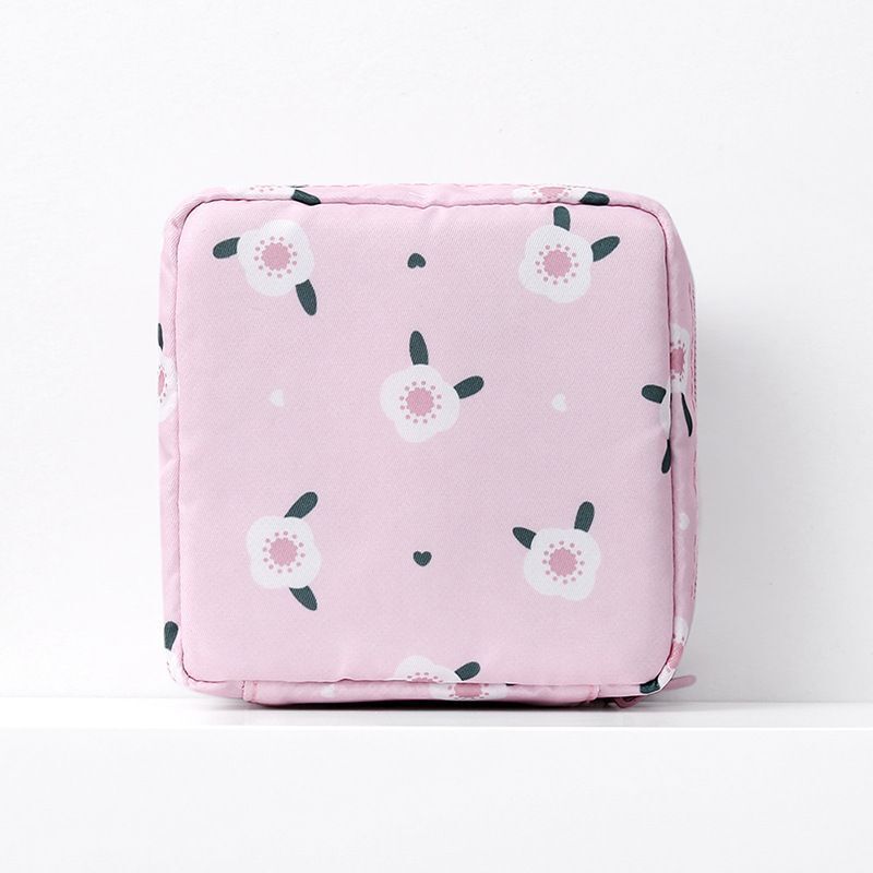Small Cosmetic Bag Traveling Sanitary Napkin Storage Purse Coin Lipstick Wallet