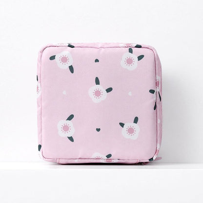 Small Cosmetic Bag Traveling Sanitary Napkin Storage Purse Coin Lipstick Wallet