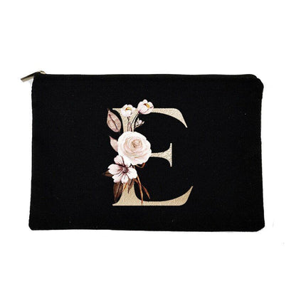 Makeup Bag Letter Print Traveling Case Organizer Storage Pouch Purse 14*22*14 CM