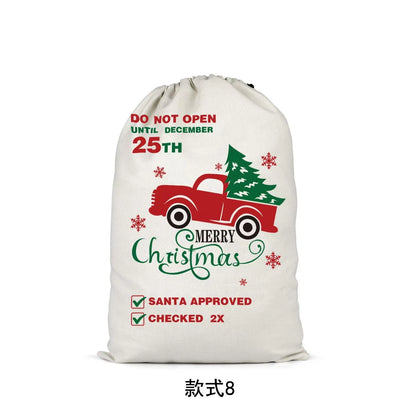 Christmas Santa Claus Bag Gift Gift Bag 19.5inx27.5in Large Scall Christmas Bag