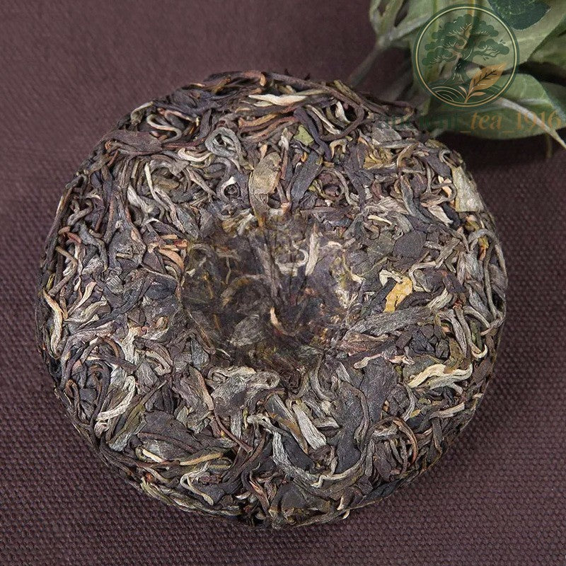 100g Laobanzhang Raw Puerh Tea Mini Cake Early Spring Bud Raw Puer Tea Cake