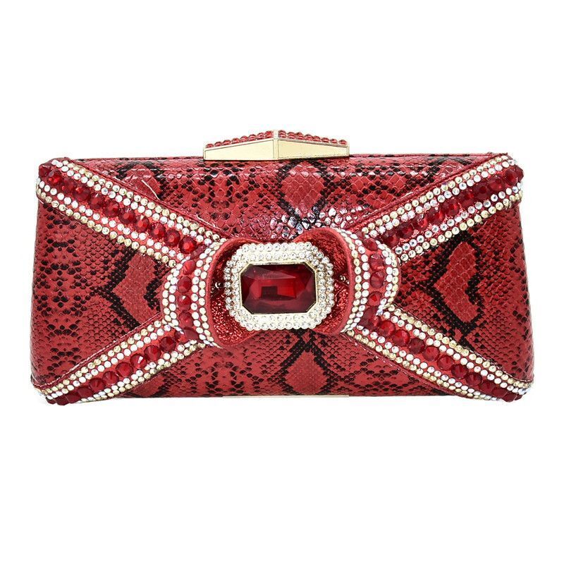Womens Handbags And Purses Clutch Evening Bag Bridal Shoulder Chain Rhinestone