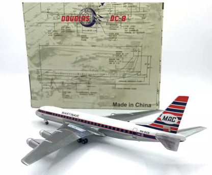 1:200 29CM AeroClassics MARTINAIR Douglas DC-8-61 Aircraft Diecast Plane Model