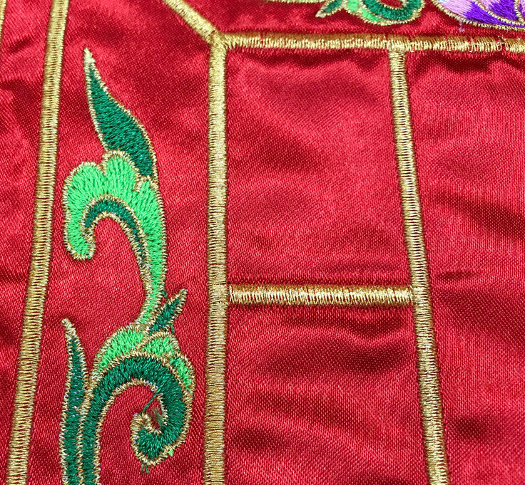Monk Buddhist Clothing Embroidery Gold Thread Small Cassock Buddhist