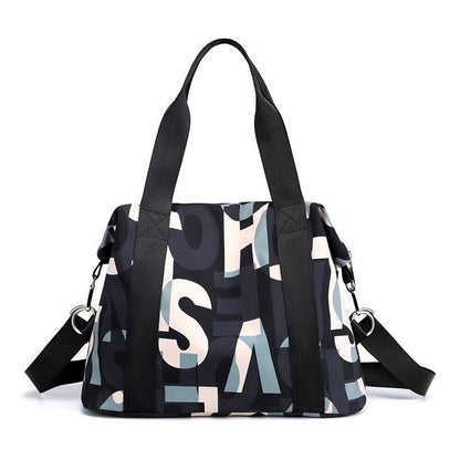 Messenger Bag Waterproof Nylon Shoulder Totes Large Handbag Travel Crossbody Bag