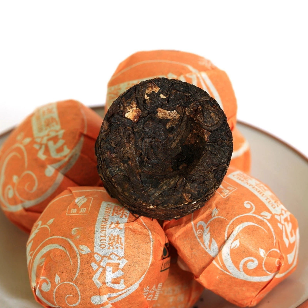500g 2015 yr Orange Peel Citrus Flavored Mini Ripe Cake puer Pu'er Pu erh Tea