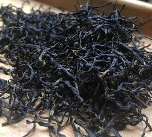250g Premium Jiuqu Hongmei Black Tea 9 Curved Red Plum" Hangzhou,Fragrant Smooth