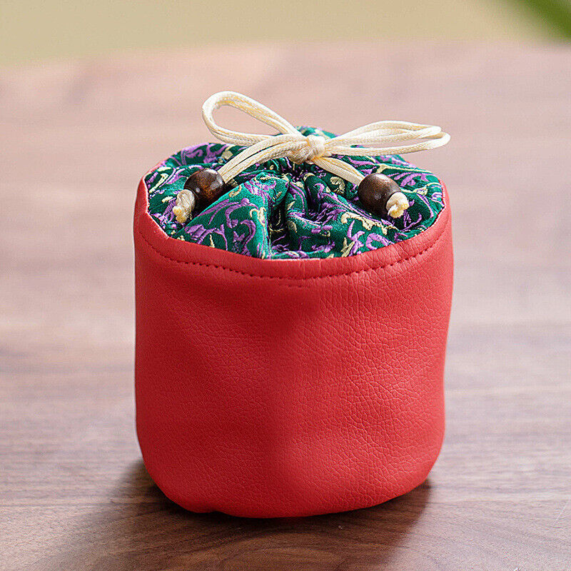 Portable Teaware Storage Bag Travel Collect Teapot Teacup Antique Jewelry Pouch