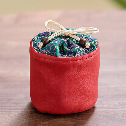 Portable Teaware Storage Bag Travel Collect Teapot Teacup Antique Jewelry Pouch