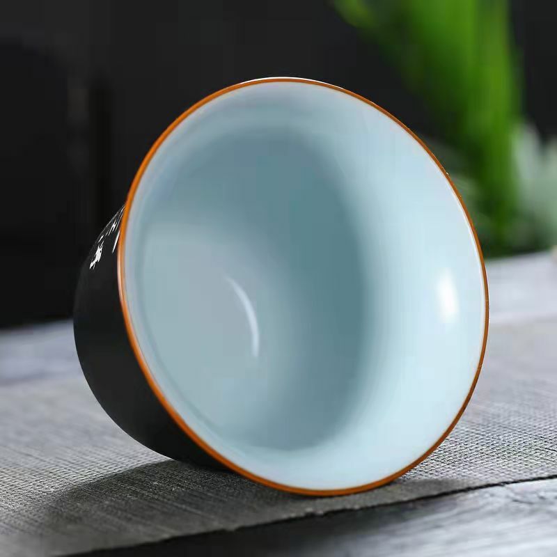 160ml Kungfu Tea Cup Ceramic Tea Bowl Gaiwan Tea Set Tea Ceremony Accessories