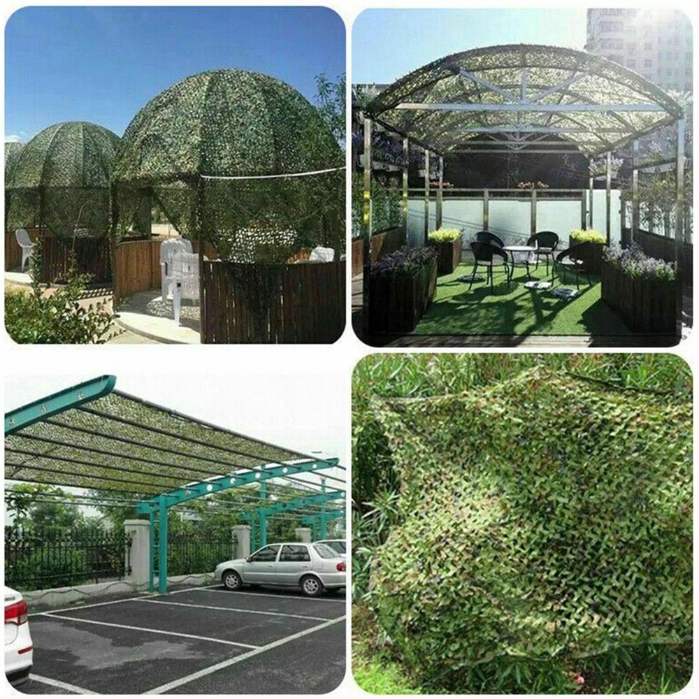Military camouflage net 210D Oxford cloth hunting courtyard decorations 2-Layer