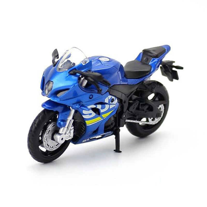 1/18 Suzuki GSX-R1000 Motorcycle Model Diecast Motorcycle Toy Kids Gifts Blue