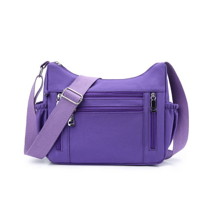 Nylon Messenger Bags Small Handbag Travel Tote Shoulder Purse Crossbody 10*20*26