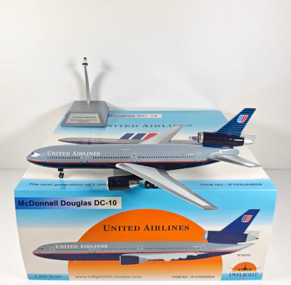 1:200 InFlight United Airlines DC-10 N1853U Airplane Diecast Plane Model