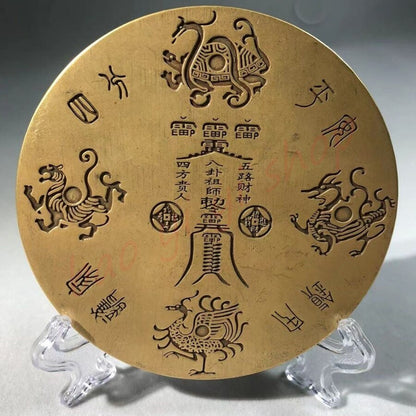 Pure Copper Shanhai Town Copper Seal To Ward Off Evil Spirits Exquisite