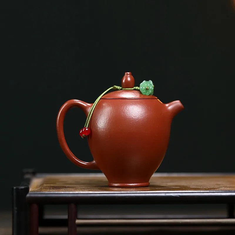 110ml Chinese Yixing Tea Infuser Kettle Handmade Zisha Tea Set