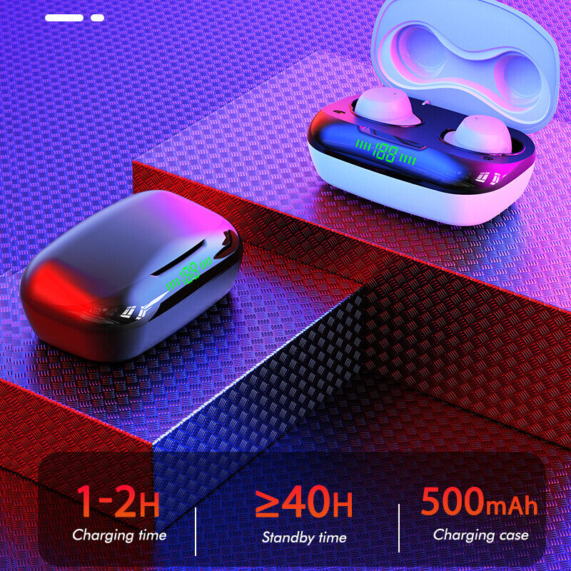Bluetooth True Wireless Earbuds Earphone Headset Headphone Stereo Waterproof