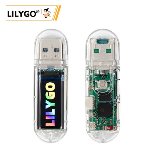 LILYGO T-Dongle-S3 ESP32-S3 0.96" LCD WiFi Bluetooth TF Card Development Board