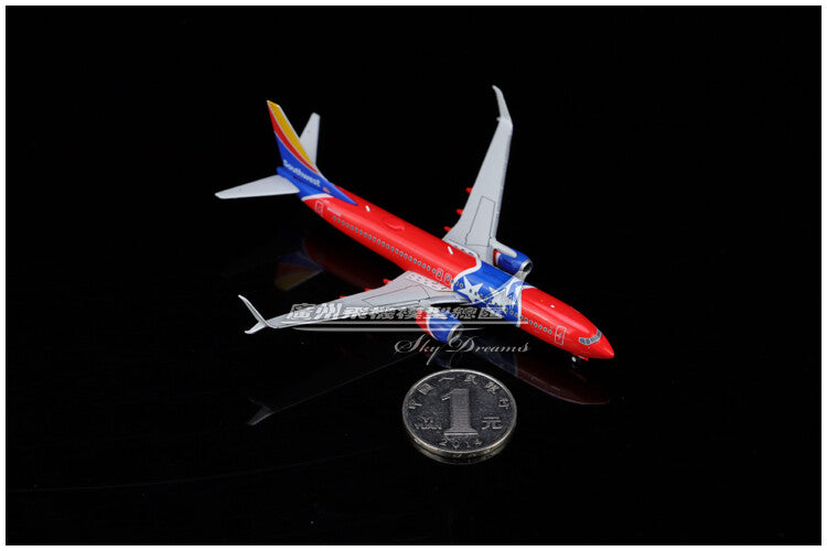 1:400 GeminiJets Southwest BOEING B737-800 Airplane Diecast Aircraft Model
