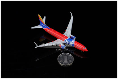 1:400 GeminiJets Southwest BOEING B737-800 Airplane Diecast Aircraft Model