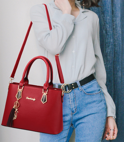 Women Handbags Leather Satchel Shoulder Bag Tote Lady Messenger Crossbody Purse