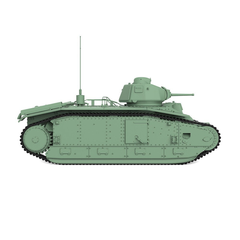 SSMODEL SS72651 1/72 25mm Military Model Kit France B1 Heavy Tank (Phase II)